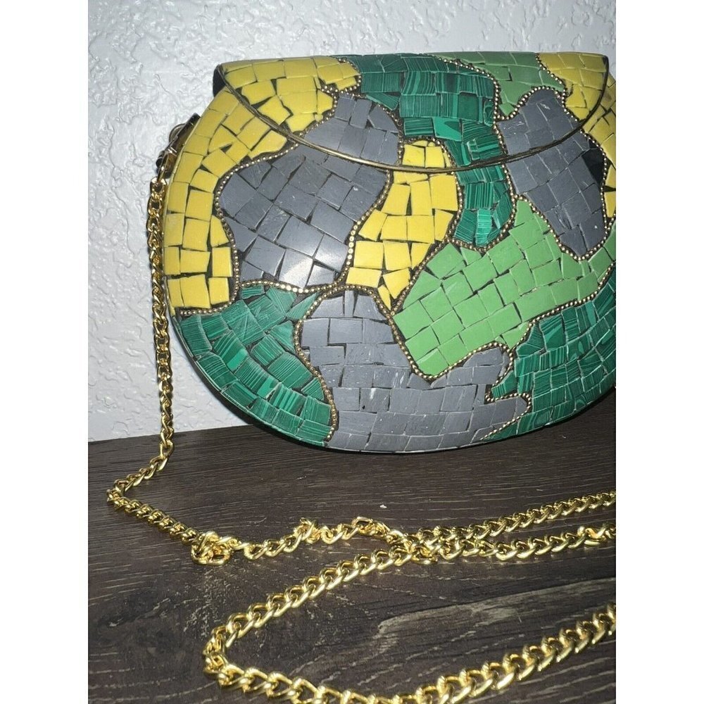 RAMLA Mosaic Bag Purse NEW Selling Sunset Gold Hardware Shoulder Bag Crossbody U - Picture 2 of 8
